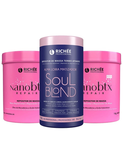 Richée Kit 2 Nanobtx + Soul Blond (3x1Kg)